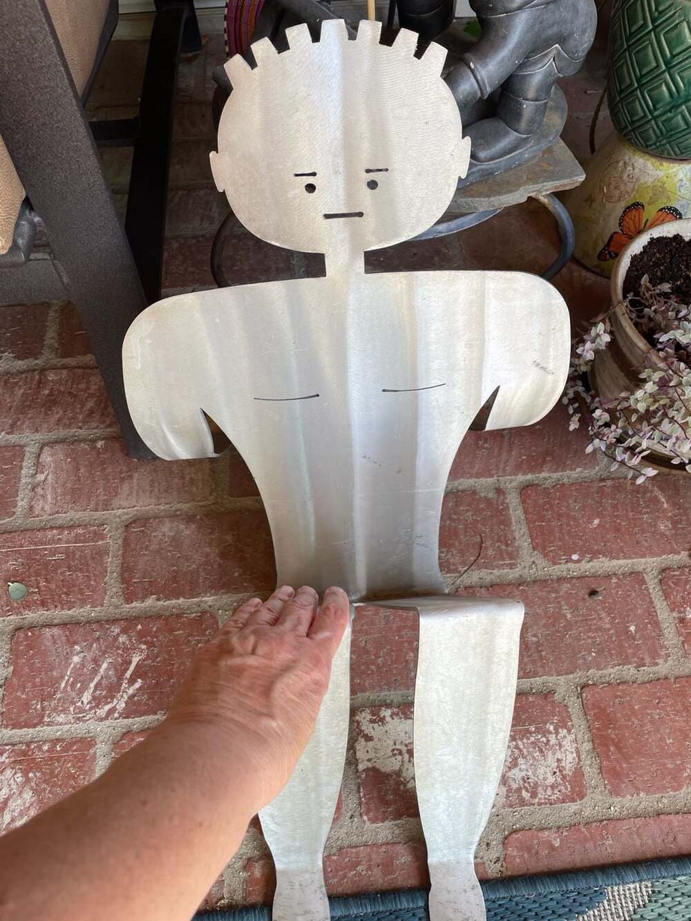 Rockledge Design Studio Fred Garbotz Aluminum Figural Sculpture